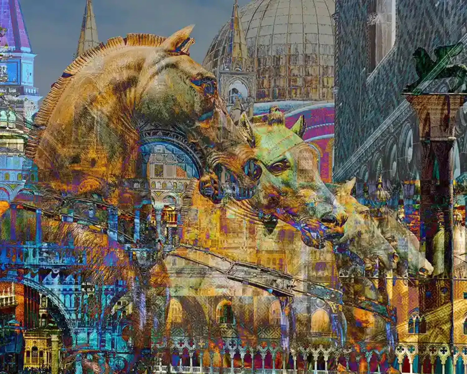 Brian P. Lee Photography - Composite of Images of St. Mark's Square, Venice