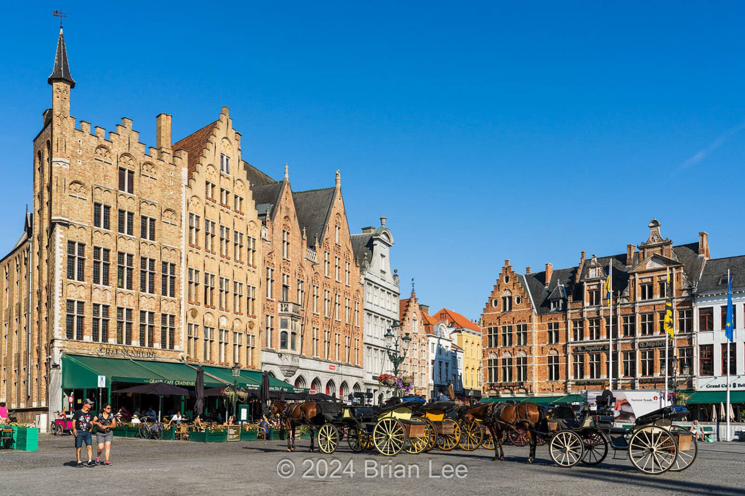 Brian P. Lee Photography - Main Square, Bruges, Belgium